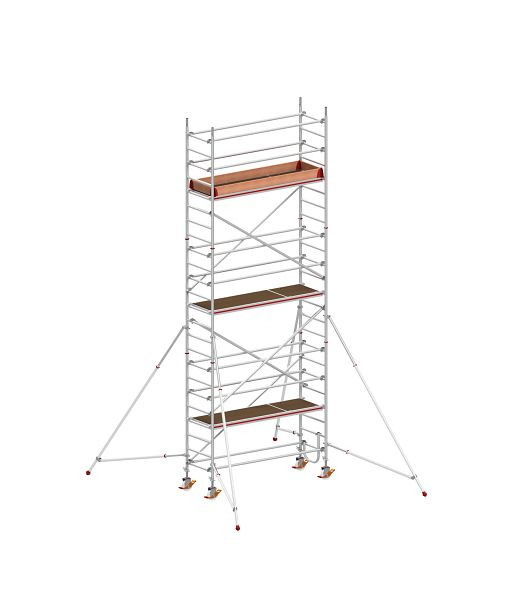 HYMER rolsteiger volgens DIN EN 1004 met comfortstructuur, framedeelbreedte 0,80 m, platformlengte 2,45 m, reikhoogte 7,40 m, 877107