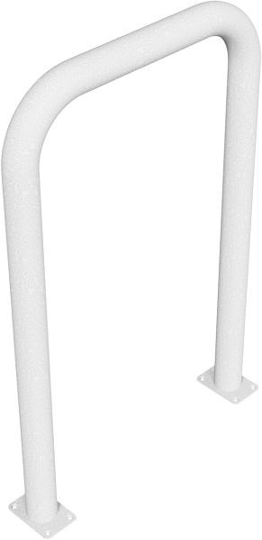 Schak-stootbescherming Ø 76 x 2,6 mm zonder dwarsbalk voor plugbevestiging, totale breedte: 750 mm, totale hoogte: 1150 mm, thermisch verzinkt, 477_08P