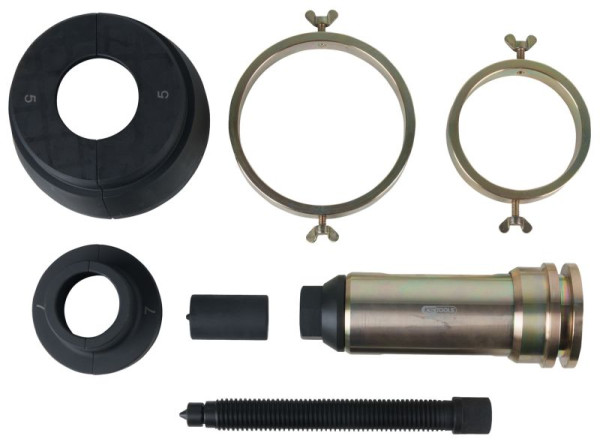 KS Tools differentieel hoofdaslagertrekkerset voor Scania, 7-delig, 460.3905