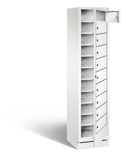 C+P wasautomaat Evolo, H1800xB420xD500mm, kleur: verkeerswit, 48160-110 S10127
