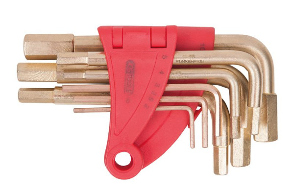 KS Tools BRONZEplus inbussleutelset, 8-delig, 963.1512
