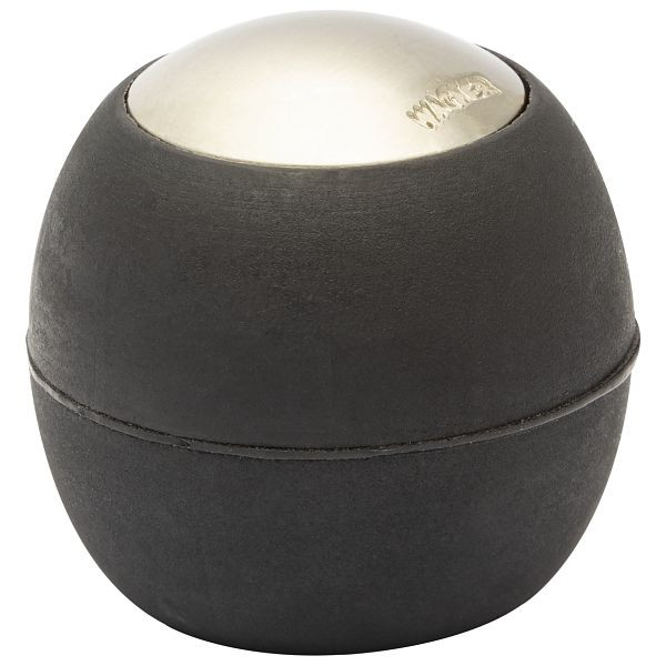 WAGNER Bodentürstopper EH5178 Durchmesser 30mm, Höhe 30mm, satiniert, SB, VE: 4 Stück, 15517811