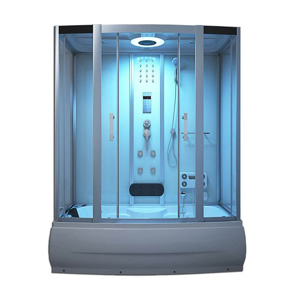 HOME DELUXE stoomdouche DIAMOND - wit, 1069