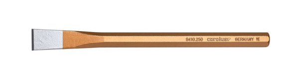 GEDORE rode puntbeitel 8-kant, lengte 250 mm, schacht Ø 16 mm, 3300803
