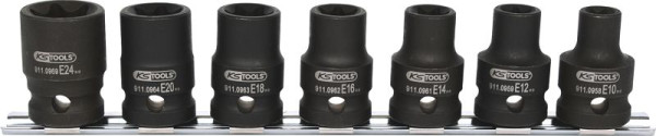 KS Tools Torx E-dopsleutelset 1/2" 7-delig, E10-E24, 515.1106