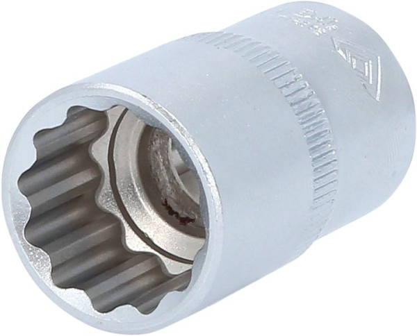 Brilliant Tools Dopsleutel 1/2" 12-kant, 17 mm, BT022417
