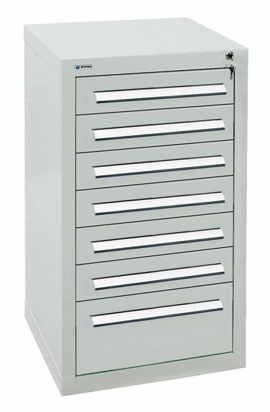 stumpf ladekast serie T-100 / 35-1, RAL 7035/7035, 7 laden (6x100, 1x200mm), 8151207