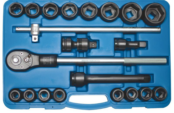 SW-Stahl IMPACT doppenset, 3/4", 21-delig, 07605L