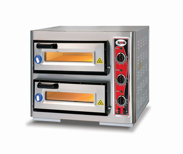 GMG pizzaoven CLASSIC PF 4040 DE3, 2 bakkamers, PF4040DE3