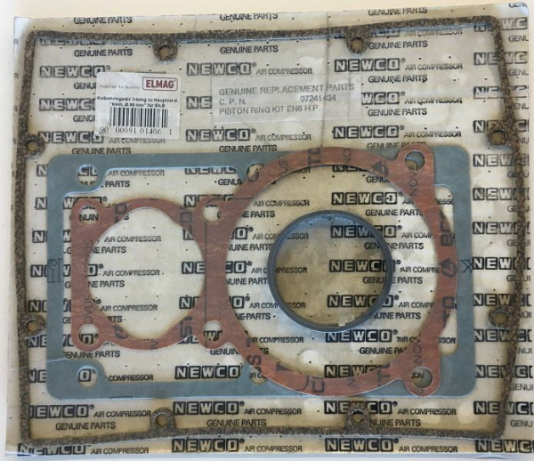 ELMAG zuigerveerset 3 stuks voor hoofdcom. klein, Ø 60 mm' voor SILENT (B 6000), 9101406