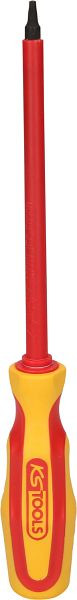 KS Tools ERGOTORQUE VDE vierkante schroevendraaier nr. 1, 255 mm, 117.0592