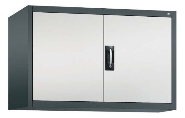 C+P bovenkast Acurado, H790xB1200xD500mm, kleur: antracietgrijs/lichtgrijs, verzonken handgreep, 9485-009 S10101