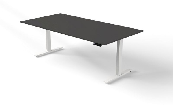 Kerkmann zit-statafel B 2000 x D 1000 mm, elektrisch in hoogte verstelbaar van 720-1200 mm, Move 3, kleur: antraciet, 10381713