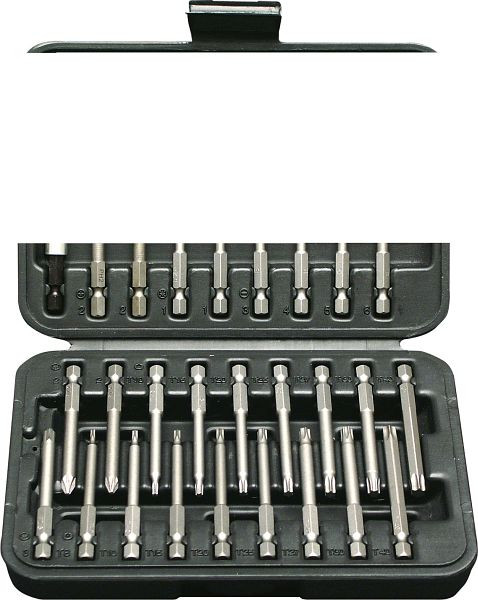 Projahn 1/4" bitdoos 36 stuks 75 mm, 3788