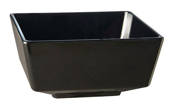 APS schaal -FLOAT-, 25 x 25 cm, hoogte: 12 cm, melamine, zwart, 4,7 l, 83919