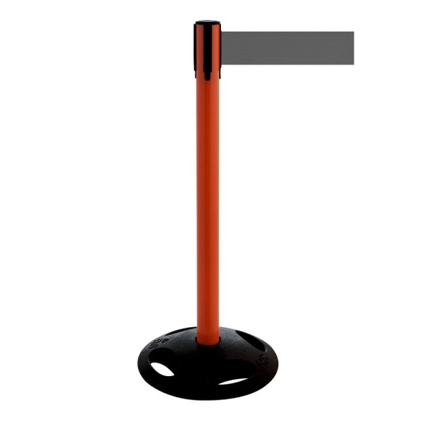 Stein HGS HGS personengeleidingssysteem -P-Line Maxi-, rood, grijs, met magnetisch riemuiteinde, 34175d-0804