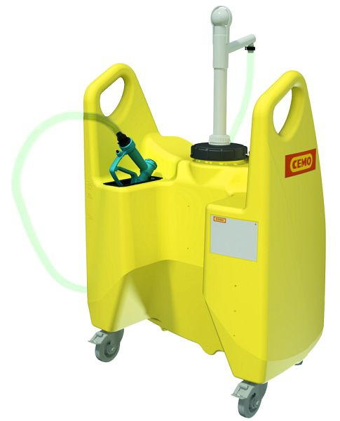Cemo overlaadwagen Aqua, 150 l, handpomp 0,4 l/slag, handkraan, 11570