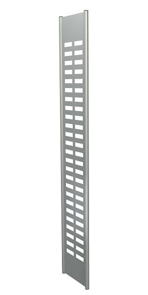 Kerkmann eindframe M2, D 400 x H 2600 mm, aluminium zilver, 51588214