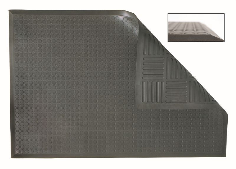 Ergomat Classic Deluxe cleanroom + antivermoeidheidsmat, lengte 240 cm, breedte 60 cm, DST60240