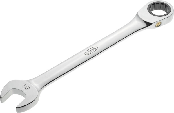 VIGOR ratel-steeksleutel, lang, extern zeskantprofiel, extern dubbel zeskantprofiel, 24 mm, V4963