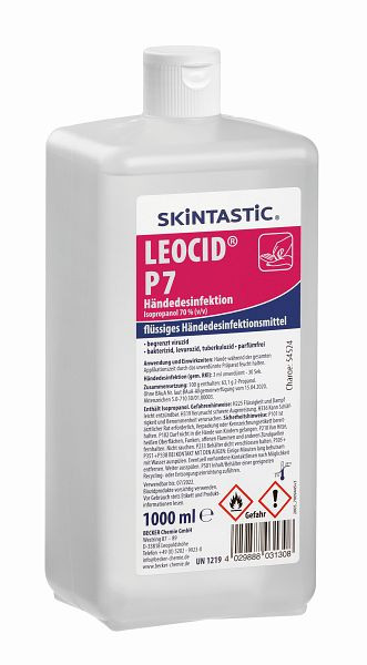 Bartscher desinfectiemiddel LEOCID® P7, VE: 12 liter, 173084