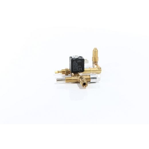 ELMAG gasklep compleet (nr. 19) met aansluiting, voor TURBOHEAT P 15, 9010088
