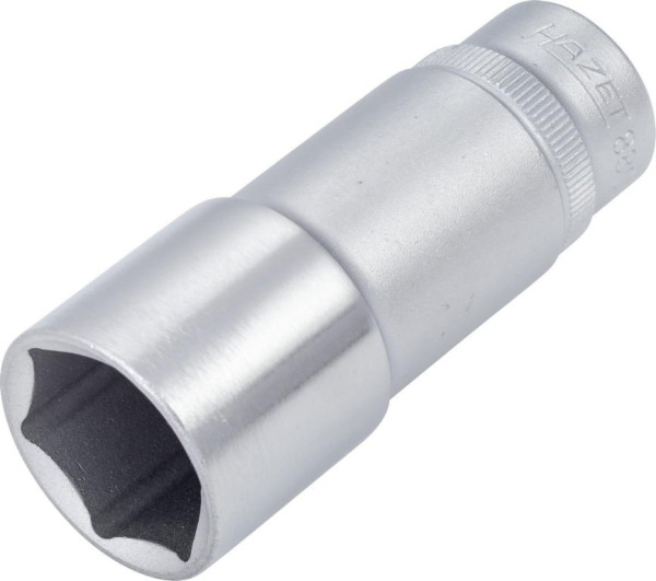 Hazet dop, zeskant, hol vierkant 10 mm (3/8"), 21 mm, lang gekarteld type, 880LG-21