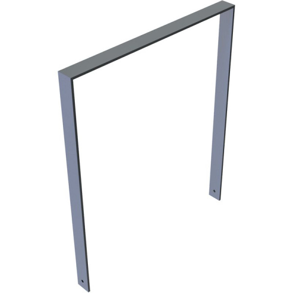 Stone HGS leunbeugel/afzetbeugel -Apelland-, 1000mm/gecoat DB 703, beugel: 80 x 12 mm, 452.100b