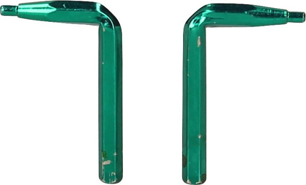 KS Tools puntenpaar voor griptang met dubbele scharnier, 1,3 mm, 90° gebogen, 500.7027