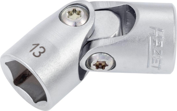 Hazet gelede dop, zeskant, vierkant hol 10 mm (3/8"), buiten zeskant tractieprofiel, 13 mm, 880G-13