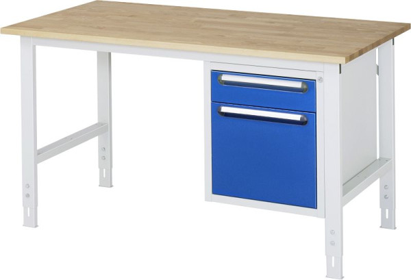 RAU compleet model 05 werktafel Tom, B1000xD1000xH760-1080mm, MDF plaat-22mm, 06-625F10-10-KM05.11