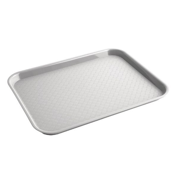 Olympia Kristallon fastfood dienblad grijs 34,5 x 26,5cm, DP217