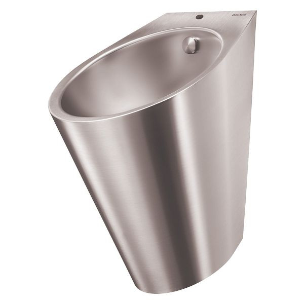 KEMMLIT urinoir FINO, spoelwateraansluiting boven, RVS, 252.656