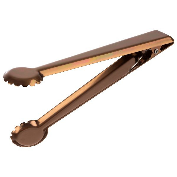 APS ijstang, lengte: 20 cm, roestvrij staal 18/0, koperlook, hoogglans gepolijst, met bevestigingsclip, schepgrootte: Ø 3,5 cm, 75854