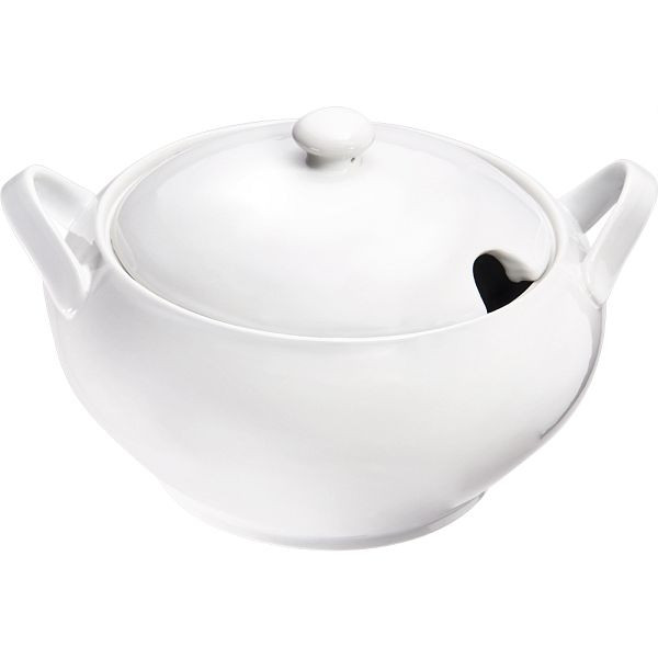 Stalgast serie Isabell soepterrine met deksel + lepeluitsparing 3,5 liter, PZ2314350
