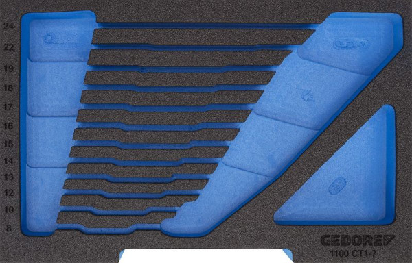 GEDORE leeg schuiminzetstuk voor L-BOXX, 2927276