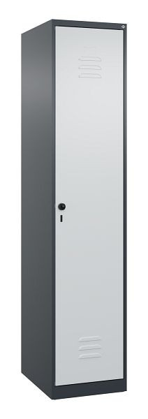 C+P luierkluis Classic PLUS, 1850x400x500mm, 7016/7035, veiligheidsdraaigrendel, 080000-12 S10011