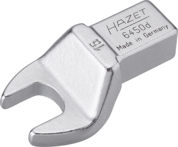 Hazet steeksleutel, insteekvierkant 14 x 18 mm, buitenzeskantprofiel, 15 mm, 6450D-15