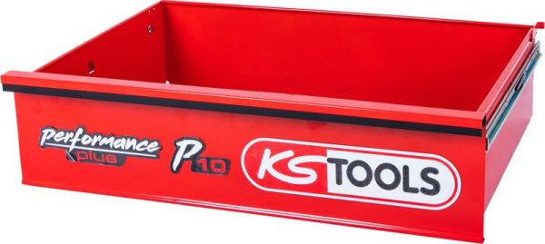 KS Tools lade met logo en kogelgeleiding voor werkplaatswagen P10, 568x398x154 mm, 873.0008-R002P