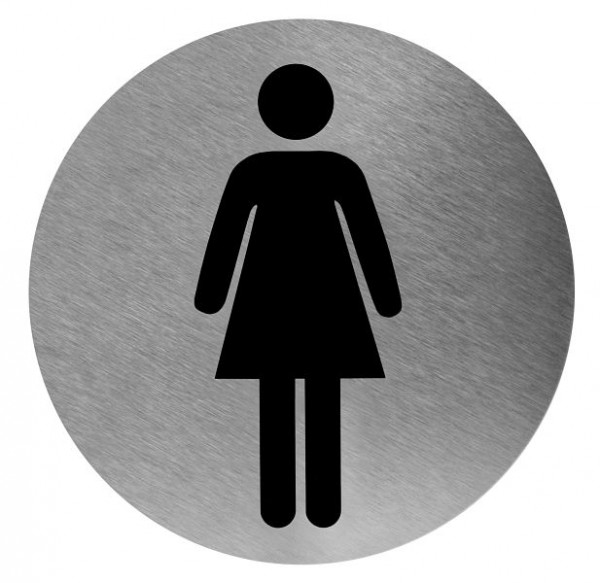 All Care Mediclinics Pictogram vrouw RVS, 14283