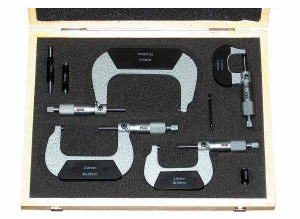 Vogel Germany U-schroefmaatset DIN 863, 0 - 100 mm, 232004