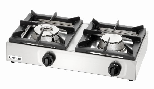 Bartscher gasfornuis, 2 vlammen, 1058503