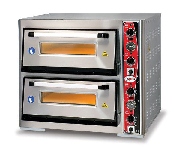 GMG pizzaoven CLASSIC PF 6262 DE, 2 bakkamers, PF6262DE