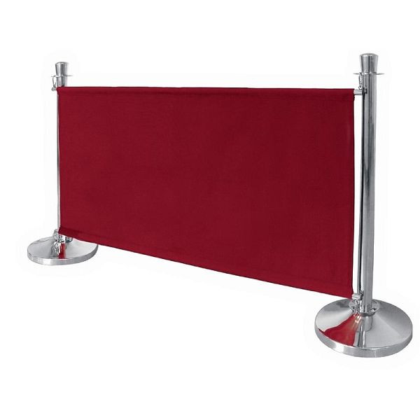 Bolero afschermingswand rood, CF138