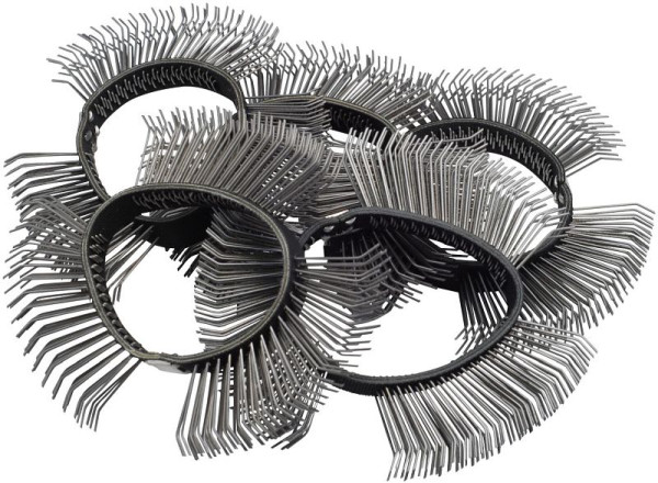 Hazet borstelriem, 11 mm breed, grove, gebogen punten, 9033-6-03/5