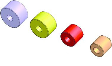 KS Tools centreerhuls 25 mm, voor 150.2450, 150.2454