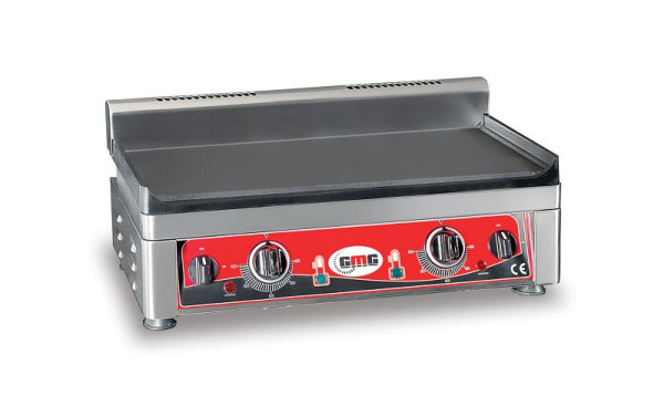 GMG grillplaat, elektrisch, glad, 2 verwarmingszones, GP5530G
