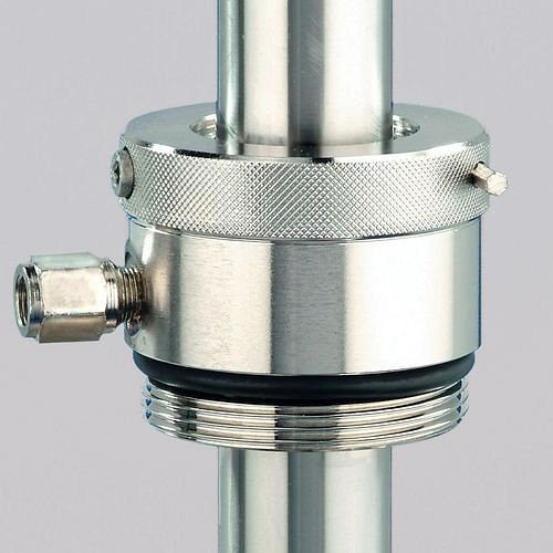 DENIOS gasdichte vatschroefverbinding voor vatpompen van RVS, 146-678