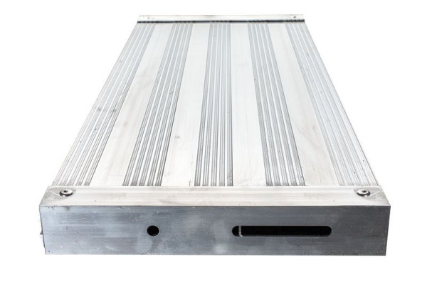 Euroline overgang - klimhoek 45° - tredebreedte 600mm met 6 treden, verticale ladderhoogte 1,32m, 5124106