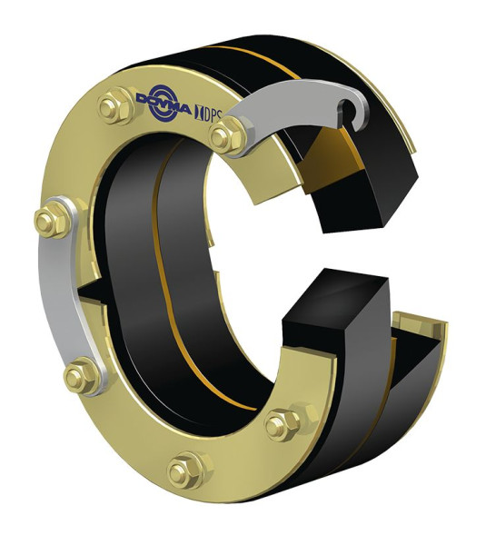 DOYMA Curaflex afdichtingsinzet Quick In C met DPS DN 100, voor 46,0 - 52,0 GGV / EPDM, 103205010000